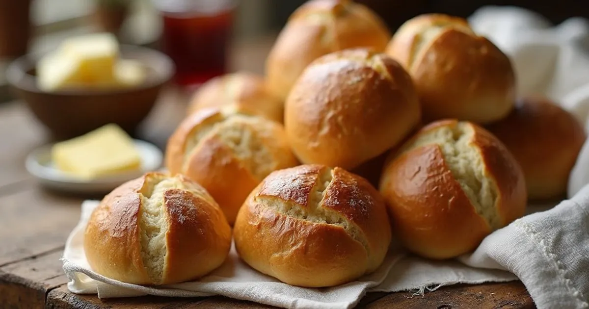 sourdough discard rolls